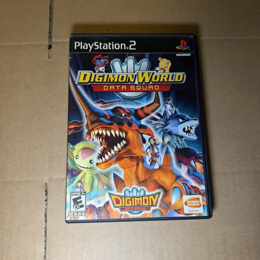 Digimon World Data Squad PS2 Complete CIB Authentic